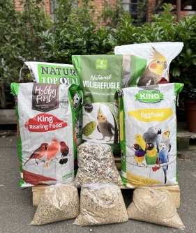 kanariefoder tropefoder parakitfoder undulatfoder papegøjefoder igp æggefoder marimann dovix hirse kul fuglesnack fuglesand natural 